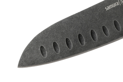 Нож кухонный Сантоку 138мм Samura Mo-V Stonewash SM-0093B