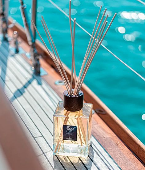 Salone Nautico Blue Essence, ароматический диффузор с палочками, Euthalia Fragrances