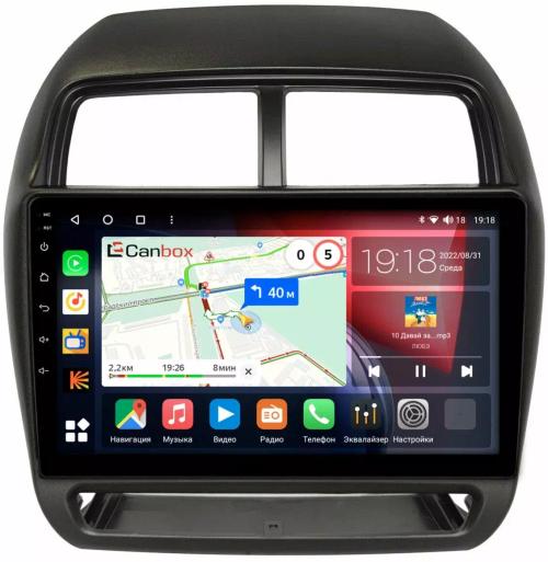 Магнитола для Mitsubishi ASX 2017+ - Canbox 10-1530 Qled, Android 10, Быстрая, SIM-слот