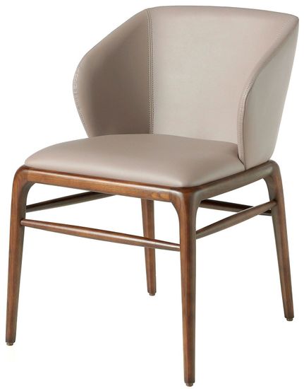 Стул CH16111 /4065 из экокожи цвета норки Испания 