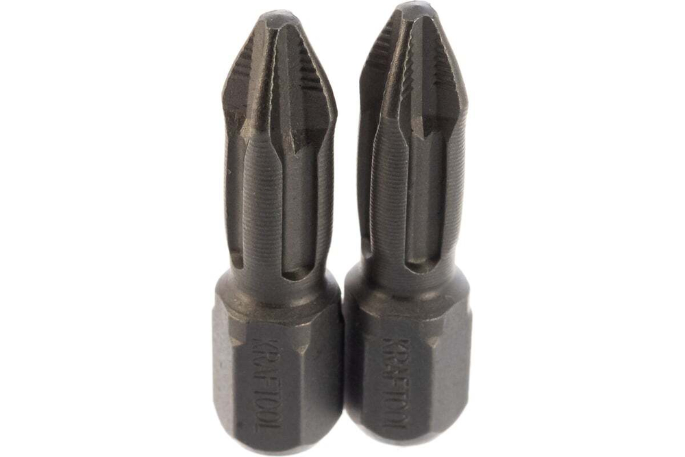 KRAFTOOL  X-Drive PH 2 , 25 мм, 10 шт, Торсионные биты (26121-2-25-10)