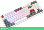 Клавиатура Royal Kludge RK-R87 Blue switch/White/Gray/Red