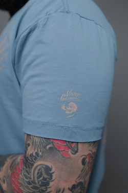 Футболка синяя Yakuza Premium 3817