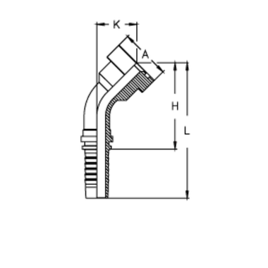 Фитинг DN 38 SFS CAT 1.1/2 63.5 (45)
