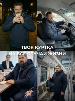 Куртка демисезонная большого размера