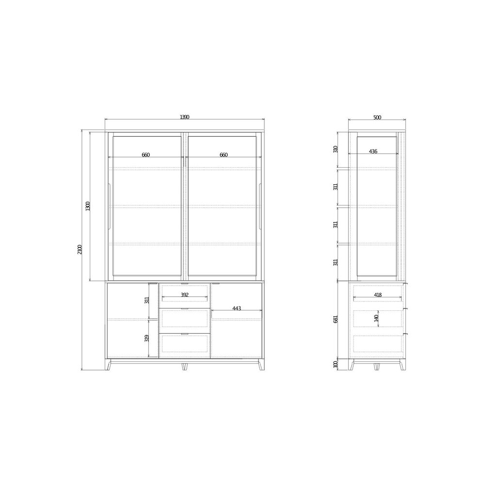 Буфет Case CS188