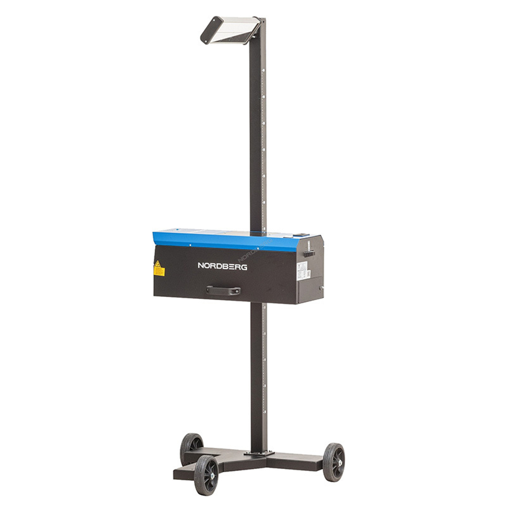 NORDBERG (NTF3) Прибор контроля и регулировки света фар цифровой, линза - стекло, лазерная указка