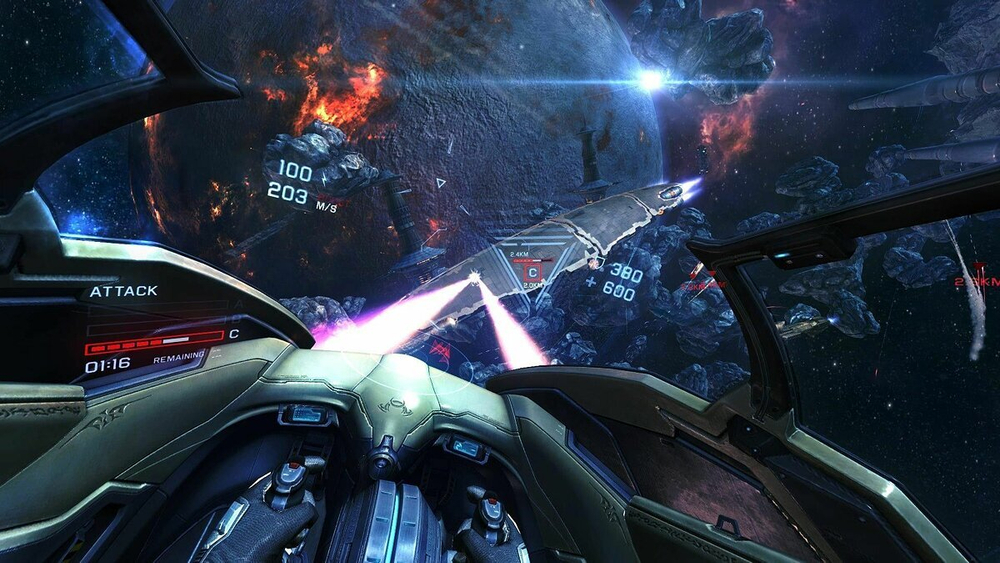 Игра Eve Valkyrie PSVR (Русская версия) для PlayStation 4