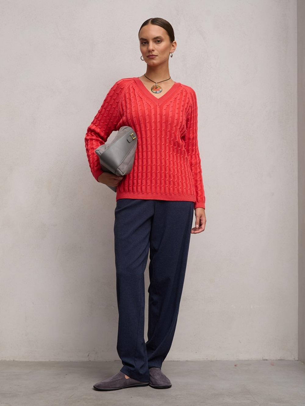 Джемпер 2636 рябина TINONA