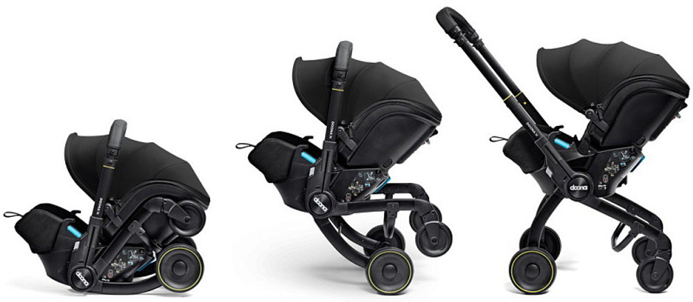 Коляска и Автокресло Doona X Nitro Black