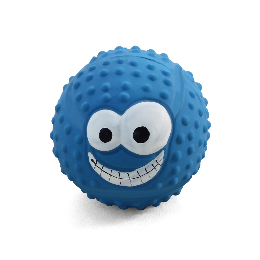 Игрушка для собак из латекса "Веселый мяч", d70мм, Triol