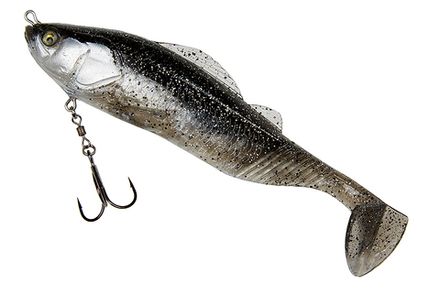 Приманка ADUSTA Pick tail swimmer 6" #202 Moroko