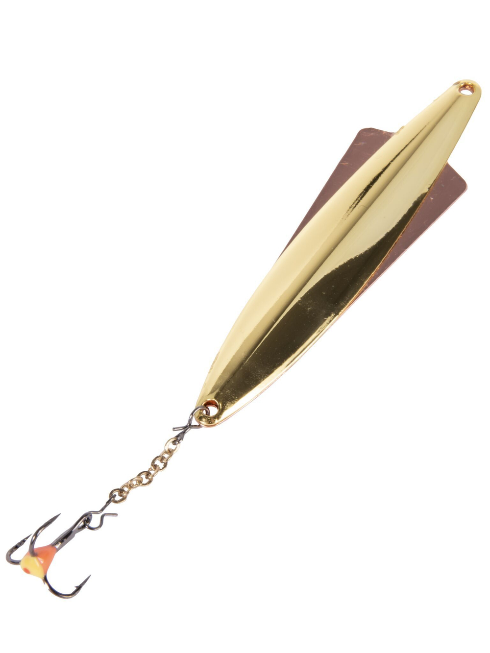 Блесна вертикальная зимняя WING с цепочкой и тройником