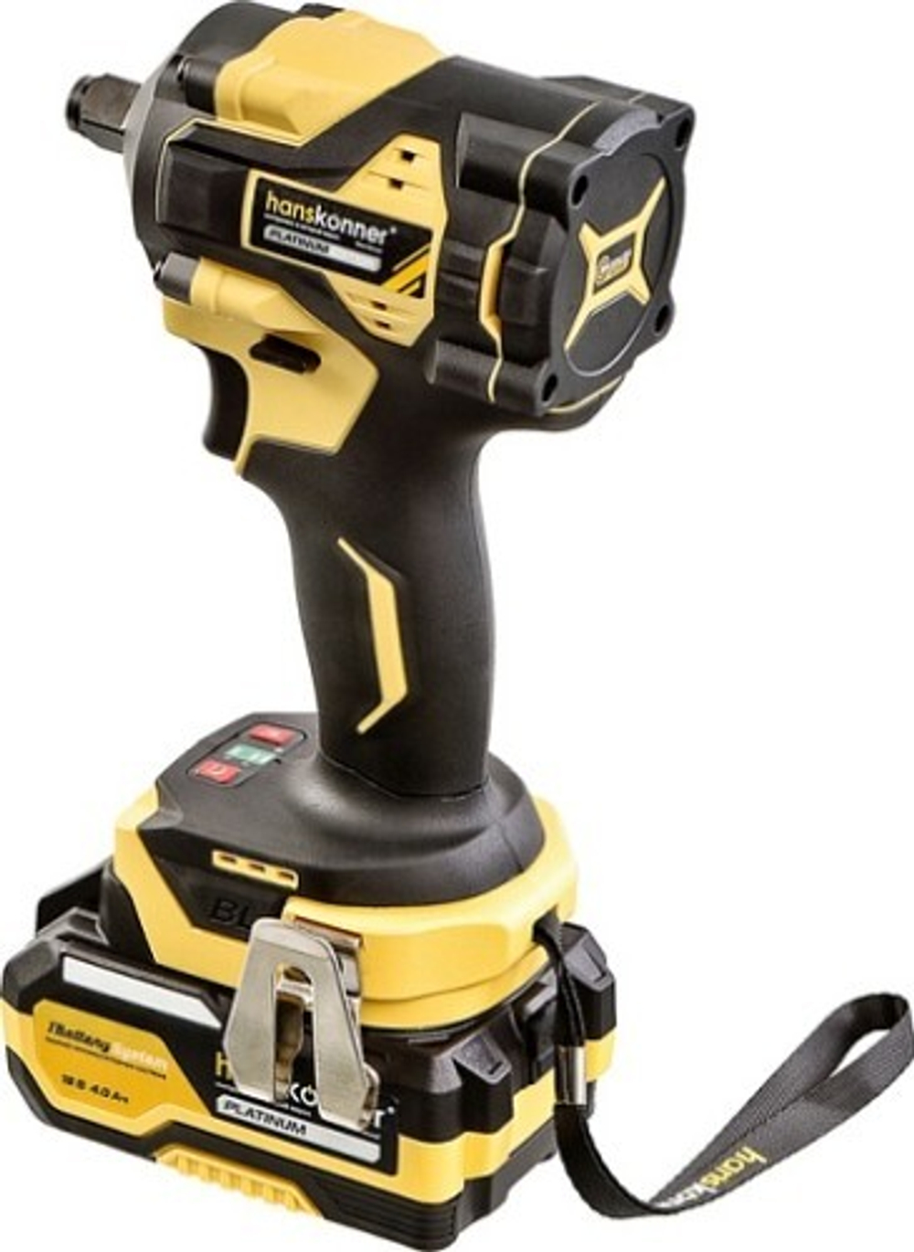 Гайковерт аккумуляторный HANSKONNER HCD20420BLC