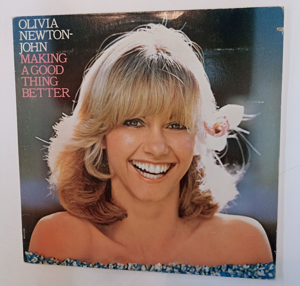Винтажная виниловая пластинка LP Olivia Newton John Making A Good Thing Better (USA 1977)