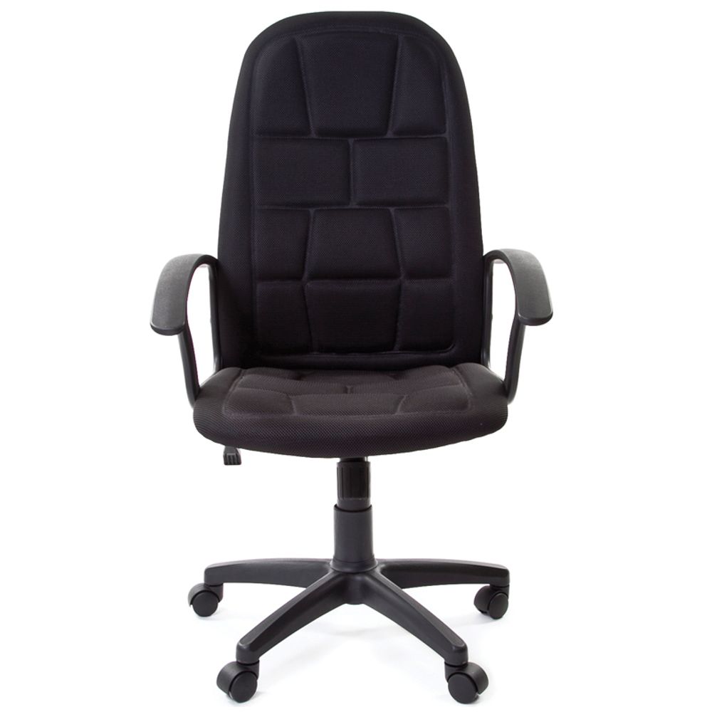 Кресло руководителя Chairman 737 PL, TW-11 ткань черная, механизм качания