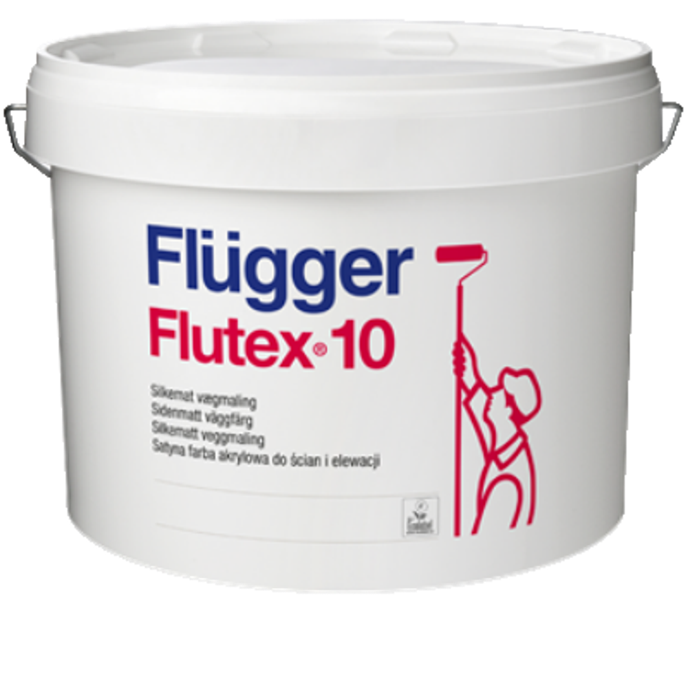 Краска акриловая для стен и потолков Flutex 10 base 3 0.7л FLUGGER 44422