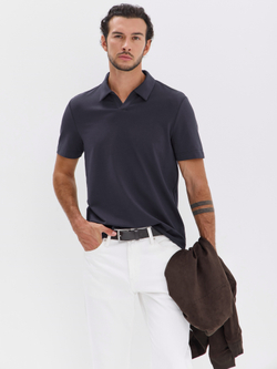 Футболка-поло трикотажная повседневная