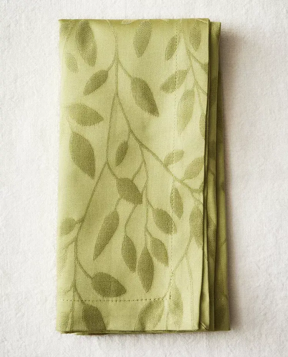 ZARA HOME ЖАККАРДОВАЯ САЛФЕТКА (НАБОР ИЗ 2 ШТ.), ЗЕЛЕНЫЙ