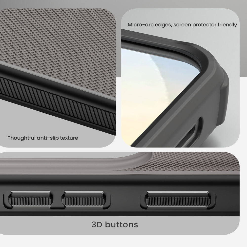 Противоударный чехол для Samsung Galaxy S26, серия Super Frosted Shield Pro (Clear version) прозрачный тонированный от Nillkin