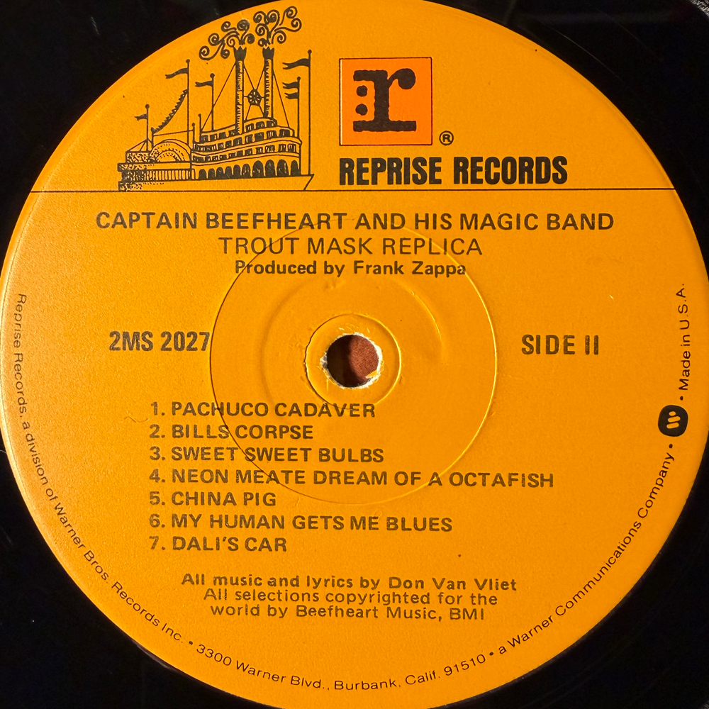 Captain Beefheart & His Magic Band ‎– Trout Mask Replica 2LP (США 1977г.) Т