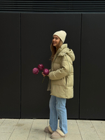 Пуховик Bob зеленое яблоко