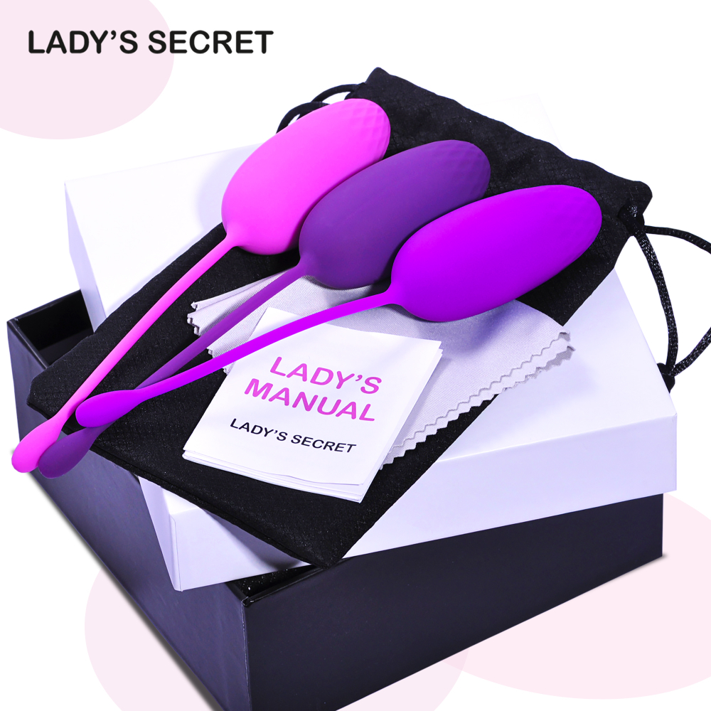 Тренажер Кегеля (вагинальные шарики) LADY'S SECRET  3шт.