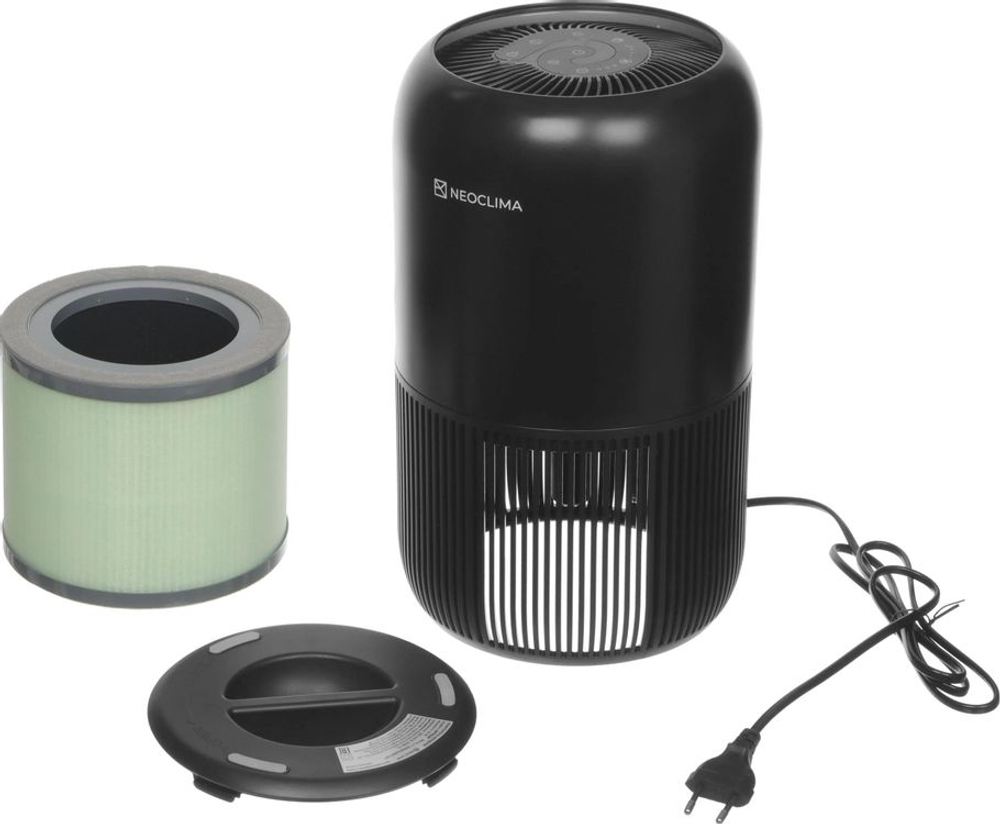 Воздухоочиститель Neoclima NP170SB,  до 25м2,  черный