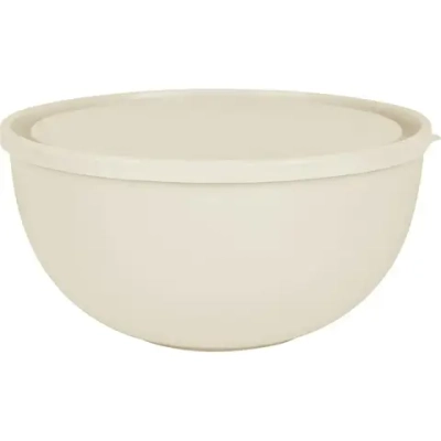 Салатник Plast Team Galaxy с крышкой 2,5л 218х105 мм молочный туман