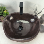 Раковина из речного камня RS-65111 49*40*15 0857
