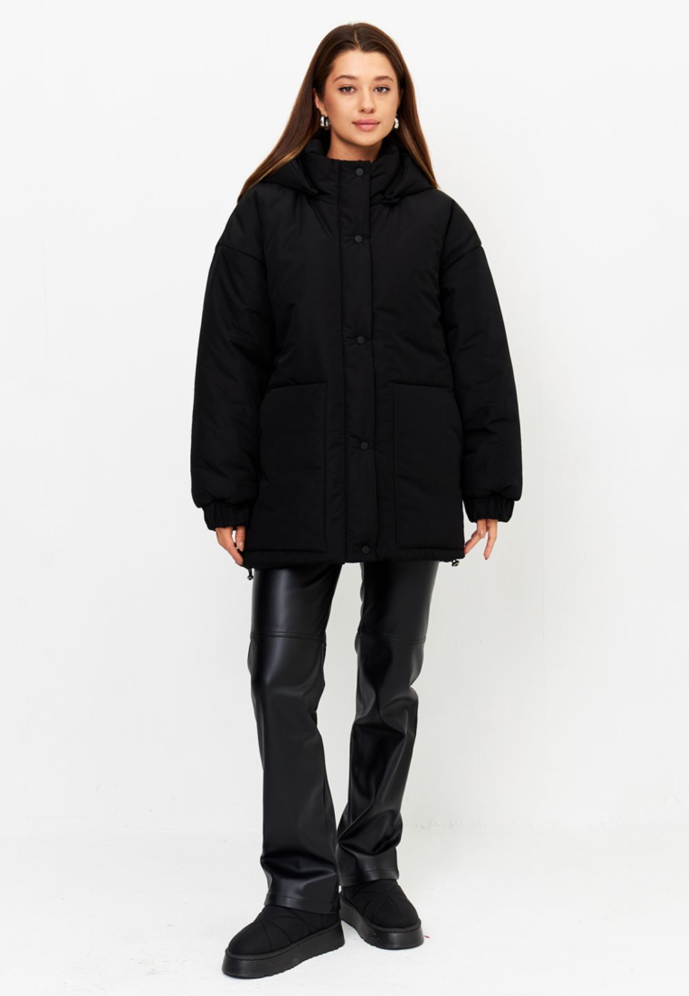 Куртка бойфренда 2.0 черного цвета