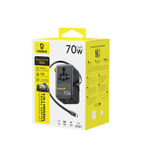 Зарядное устройство Baseus EnerCore CG11 Universal Travel 2AC+2U+2C+Retractable-C 70W