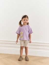 Футболка оверсайз "Лаванда" с принтом 0+