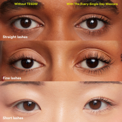 3INA The Every Single Day Mascara Waterproof - Водостойкая удлиняющая и подкручивающая тушь для ресниц, 7 ml