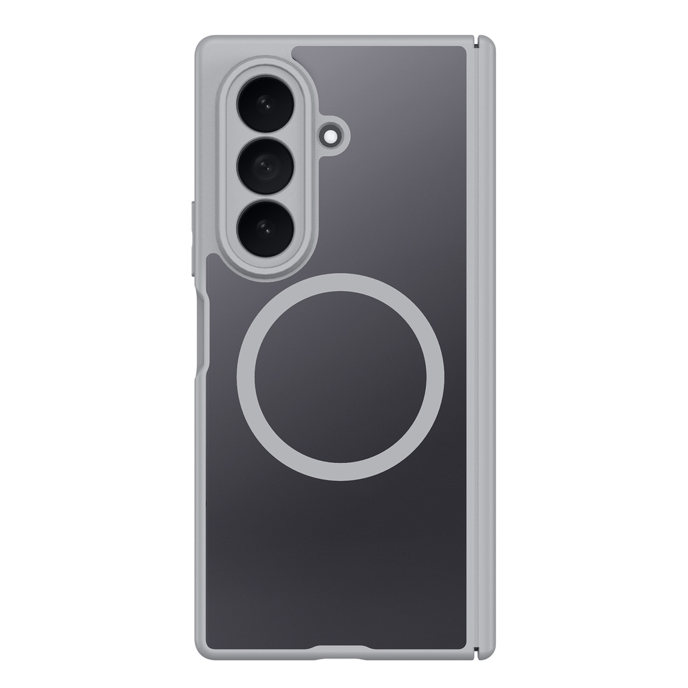 Усиленный чехол серого цвета с MagSafe для Samsung Galaxy Z Fold 8 Ultra, серия Expn Series Magnetic от Dux Ducis