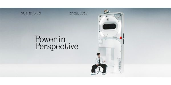 Смартфон Nothing phone (3a) 8/128 ГБ, Dual nano SIM, Белый | White