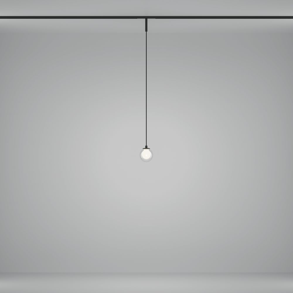 Трековый светодиодный светильник Maytoni Basity Bubble TR181PL-1-4WTW-B