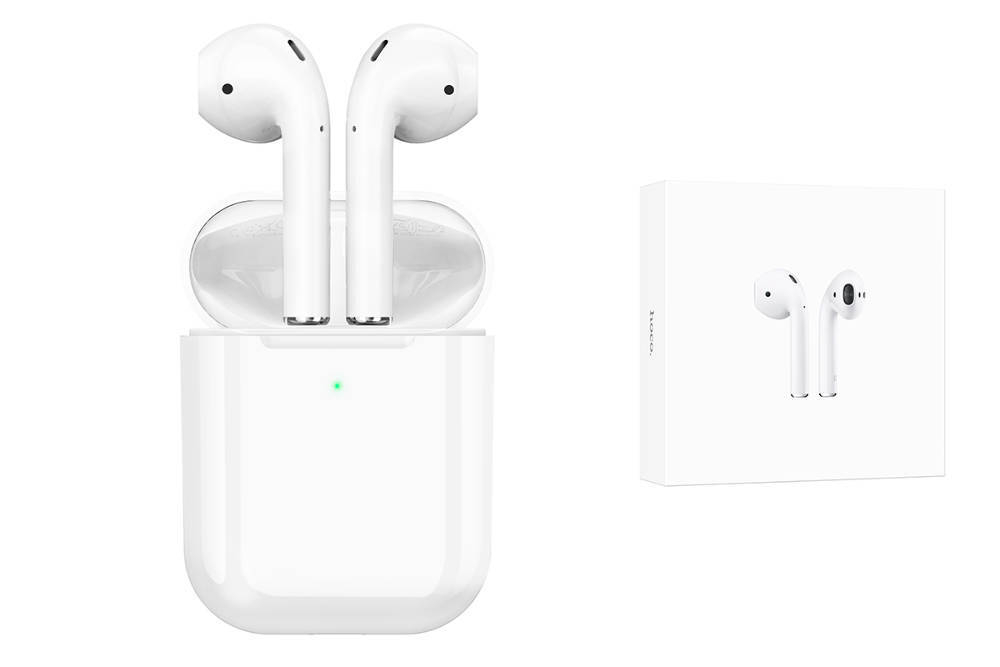 Гарнитура Bluetooth 5.4 HOCO EW74 TypeC Время работы до 4ч Белые