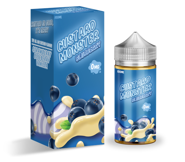 Купить Жидкость для электронной сигареты Custard Monster Original - Blueberry 100 мл