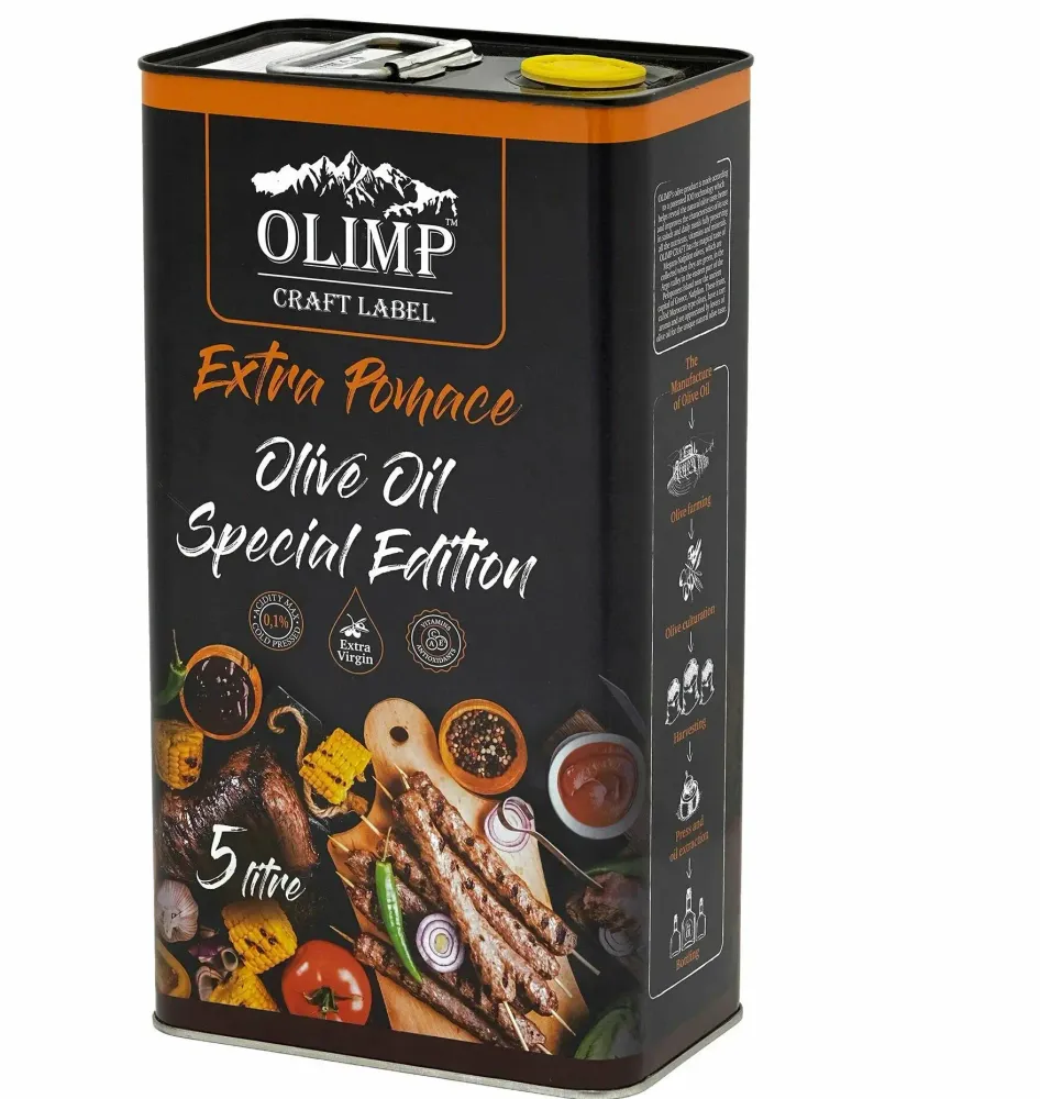 Масло оливковое Extra pomace для жарки 5л (Греция)