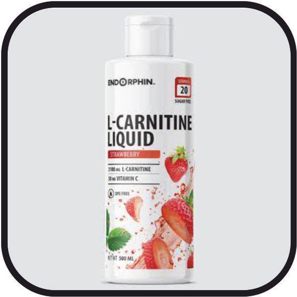 Л-карнитин ENDORPHIN L-Carnitine liquid, 500 мл клубника