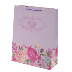 GAEM Пакет подарочный (бумага 210г/м2, блок микс 12шт), L18 W8,5 H24 см, 4в.