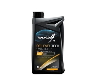Масло моторное Wolf OE LEVEL TECH 5W40 PI C3 1 л
