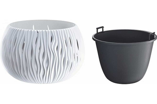 ГОРШОК Д/ЦВЕТОВ DSK240 S449 БЕЛЫЙ