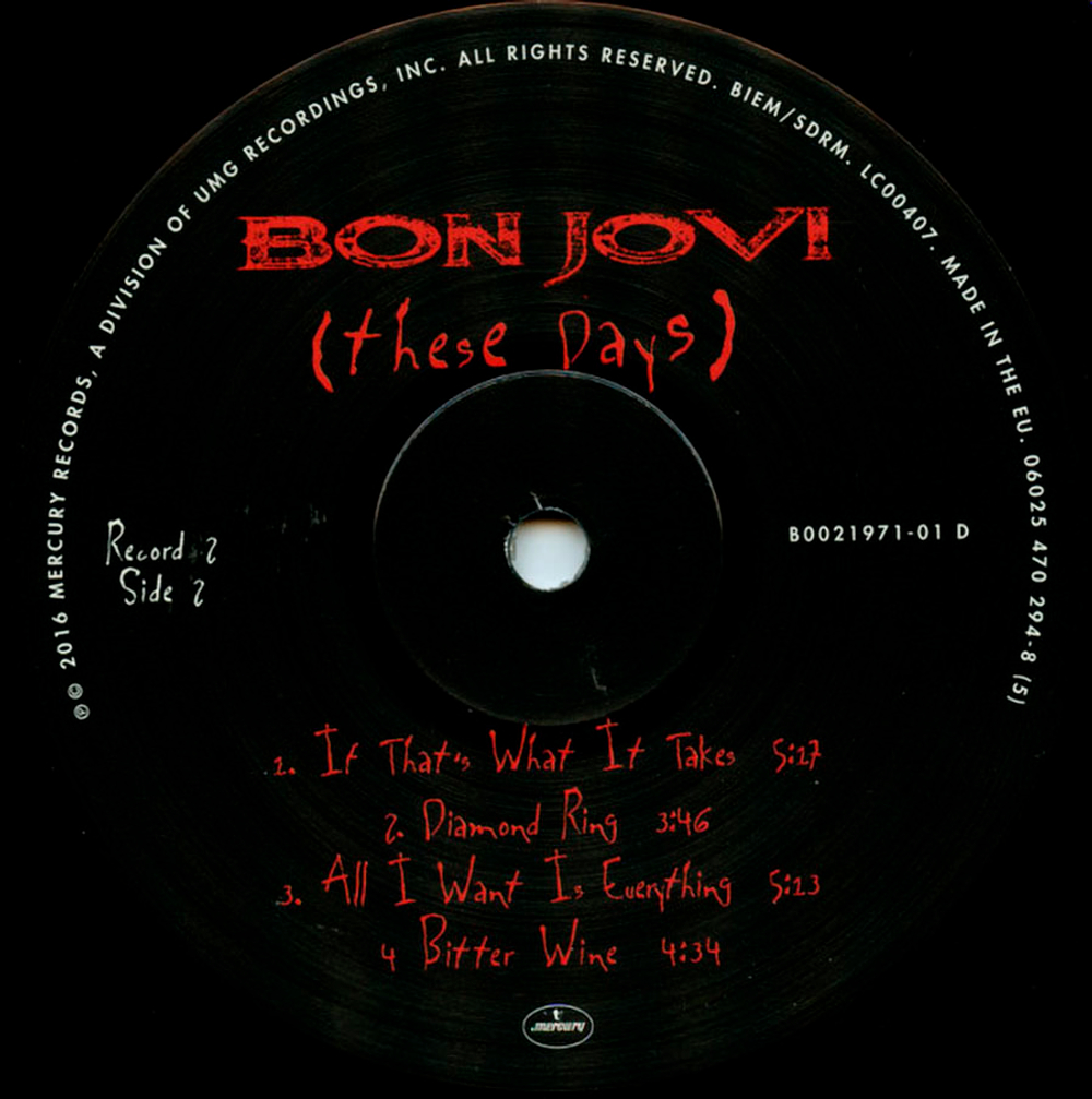 Bon Jovi / These Days (2LP)
