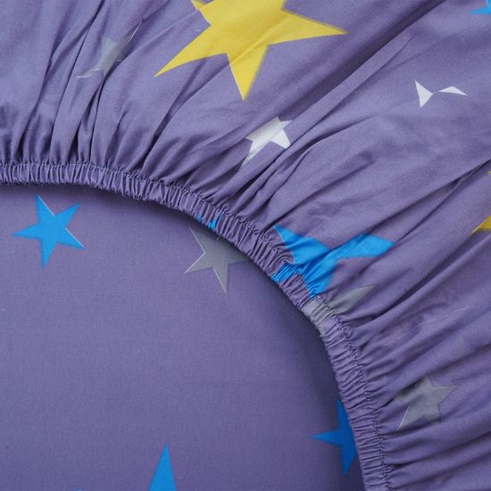 КПБ Dilara, 1.5 спальный, 50х70, простыня 140х200х30. DOMTEKC