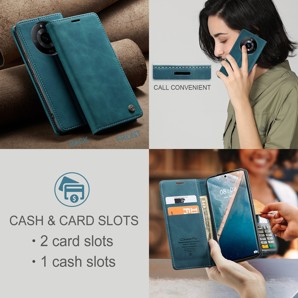 Чехол-книжка CaseMe Matte Realme 11 Pro