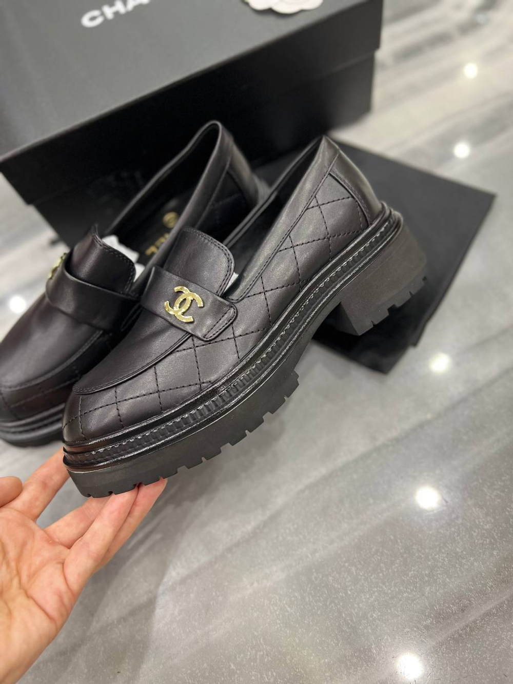 Лоферы CHANEL