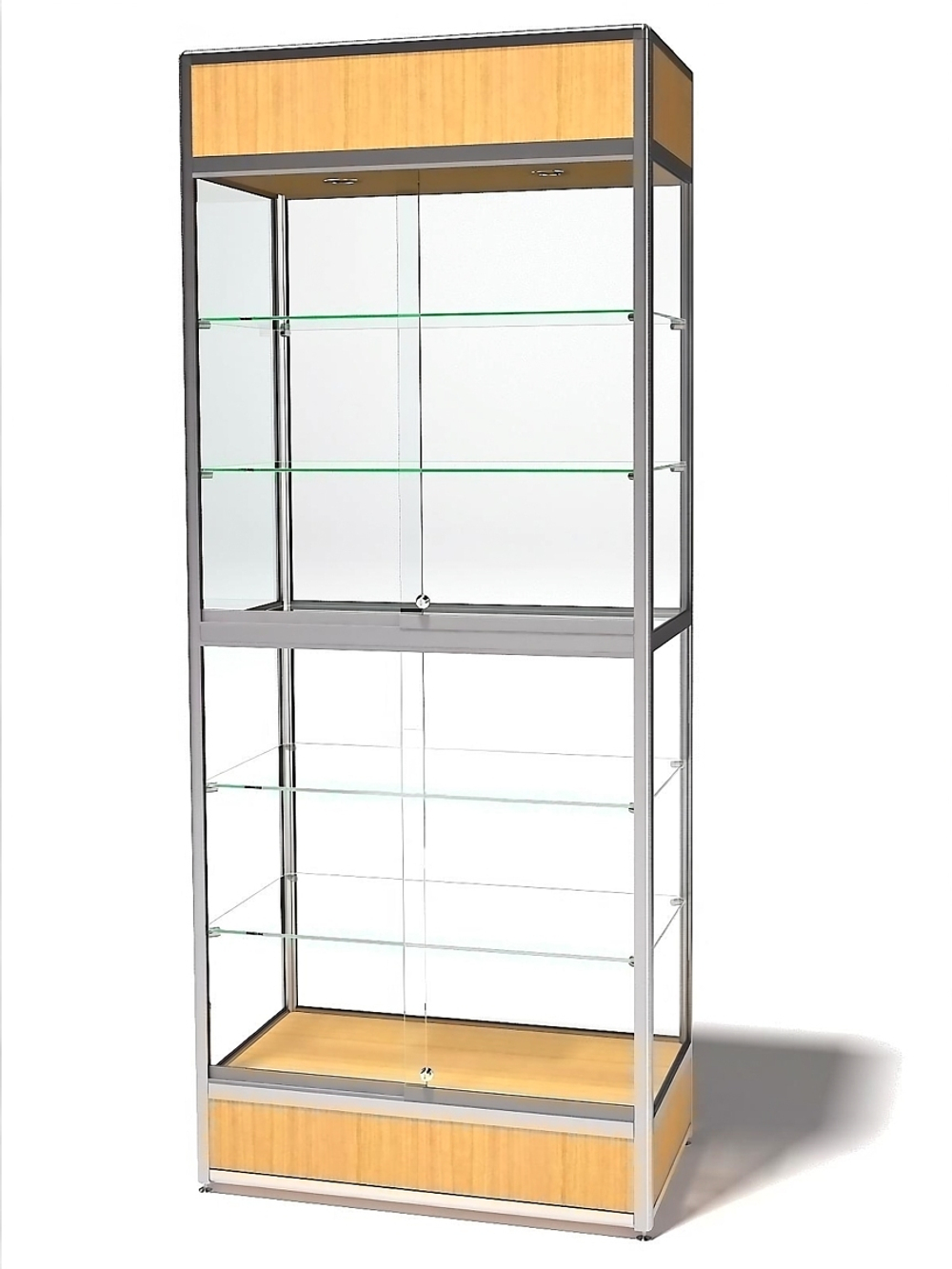 Витрина демонстрационная с фризом ВДА-04/11ф