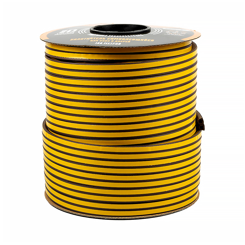 Уплотнитель D-профиль Tech-Top, 9 x 8 мм, бухта 100 м